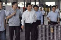 洛陽市市委書記及市長到洛陽眾悅精密軸承有限公司考察并指導(dǎo)工作